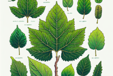 hoja tipos de moreras