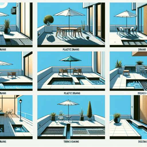 tipos de desagües para terrazas