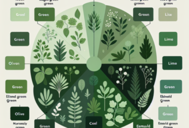 tipos de verde nombres