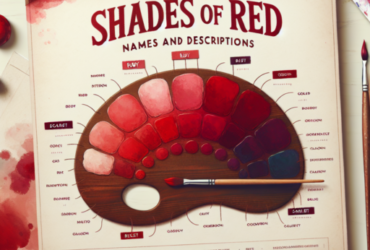 tonos de rojo nombres