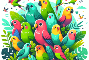 especies de loros pequeños