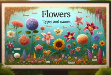 flores tipos y nombres