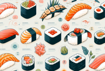 infografia tipos de sushi