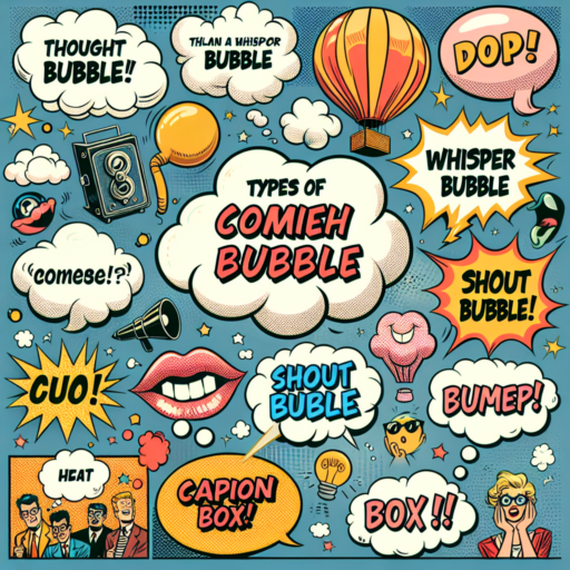 tipos de bocadillos de comic