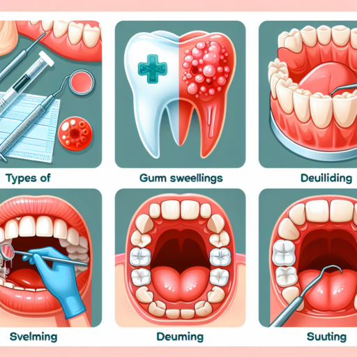 tipos de bultos en las encías fotos