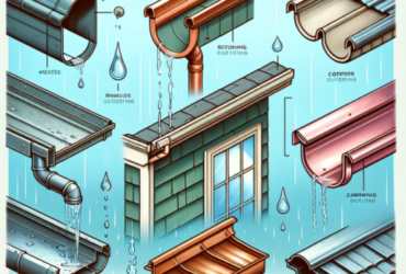 tipos de canaletas para aguas lluvias