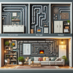 tipos de canaletas para tapar tubos calefacción