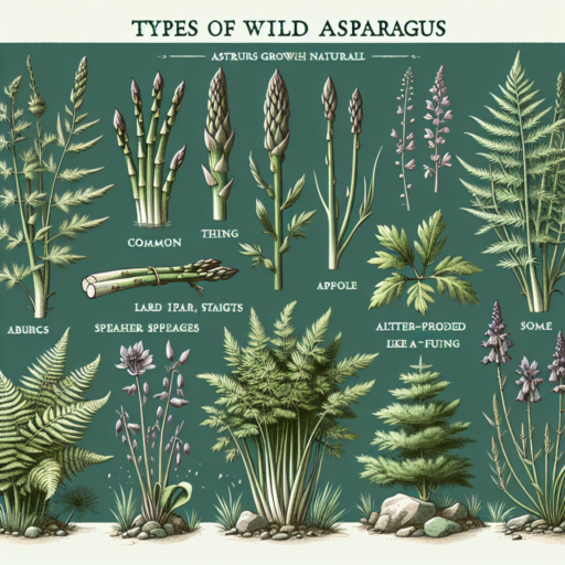 tipos de esparragos silvestres