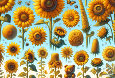 tipos de girasoles