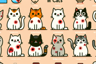 tipos de heridas en gatos