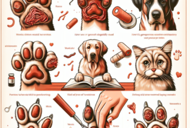 tipos de heridas en las patas de los perros