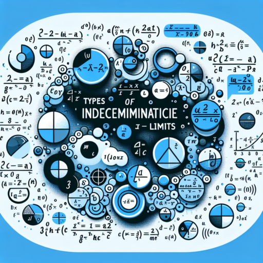 tipos de indeterminaciones en limites