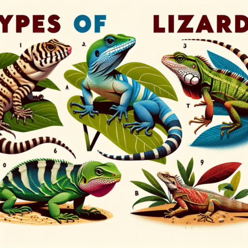 tipos de lagartijas