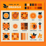 tipos de naranja color