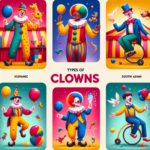 tipos de payasos de circo
