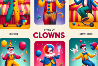 tipos de payasos de circo