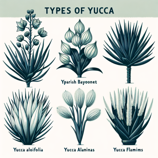 tipos de yucca