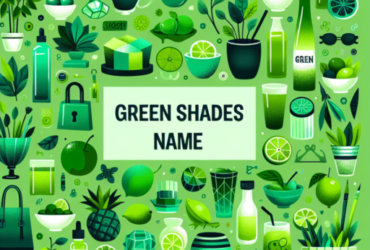 tonos verdes nombres