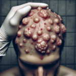 verrugas en la cabeza fotos