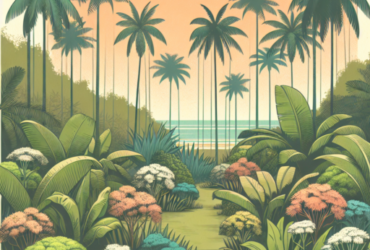 jardines palmeras tropicales