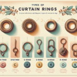 tipos de anillas para cortinas