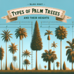 tipos de palmeras y altura