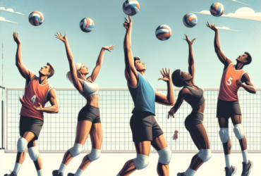 tipos de saques en voley
