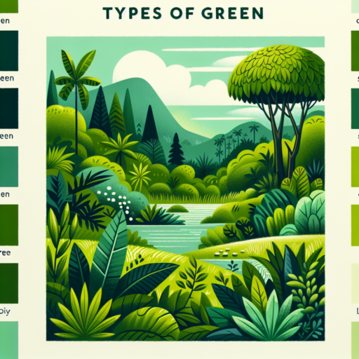 Descubre los Diferentes Tipos de Verdes para Decorar y Diseñar tipos de verdes